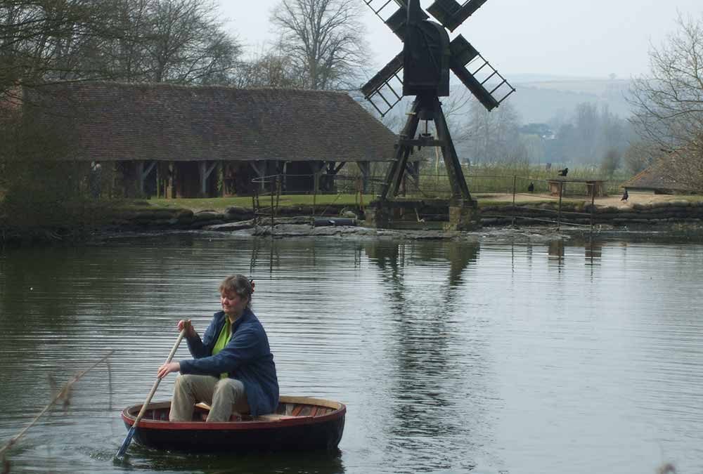 Coracle Making Weekend, photographed by Wealddown