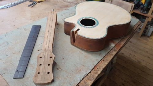 Build Your Own Acoustic Guitar, photographed by Guitar Making