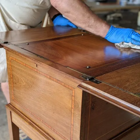 2 Day French Polishing & Woodcare Workshop, Beginners/Intermediate, photographed by OP Woodcraft