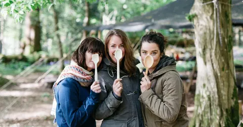 Spoon Carving, photographed by Woodmatters