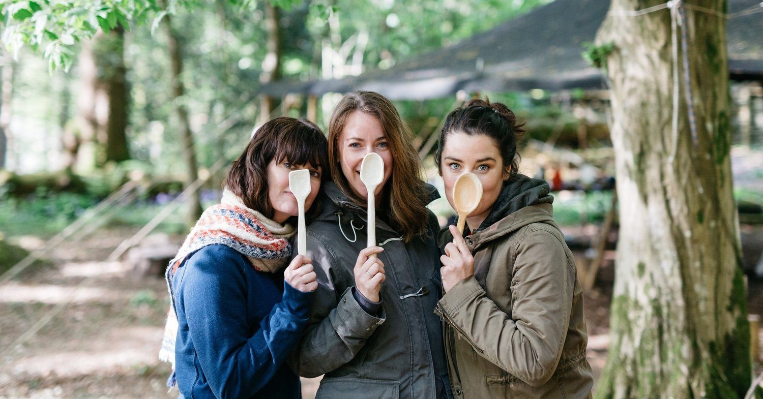 Spoon Carving, photographed by Woodmatters