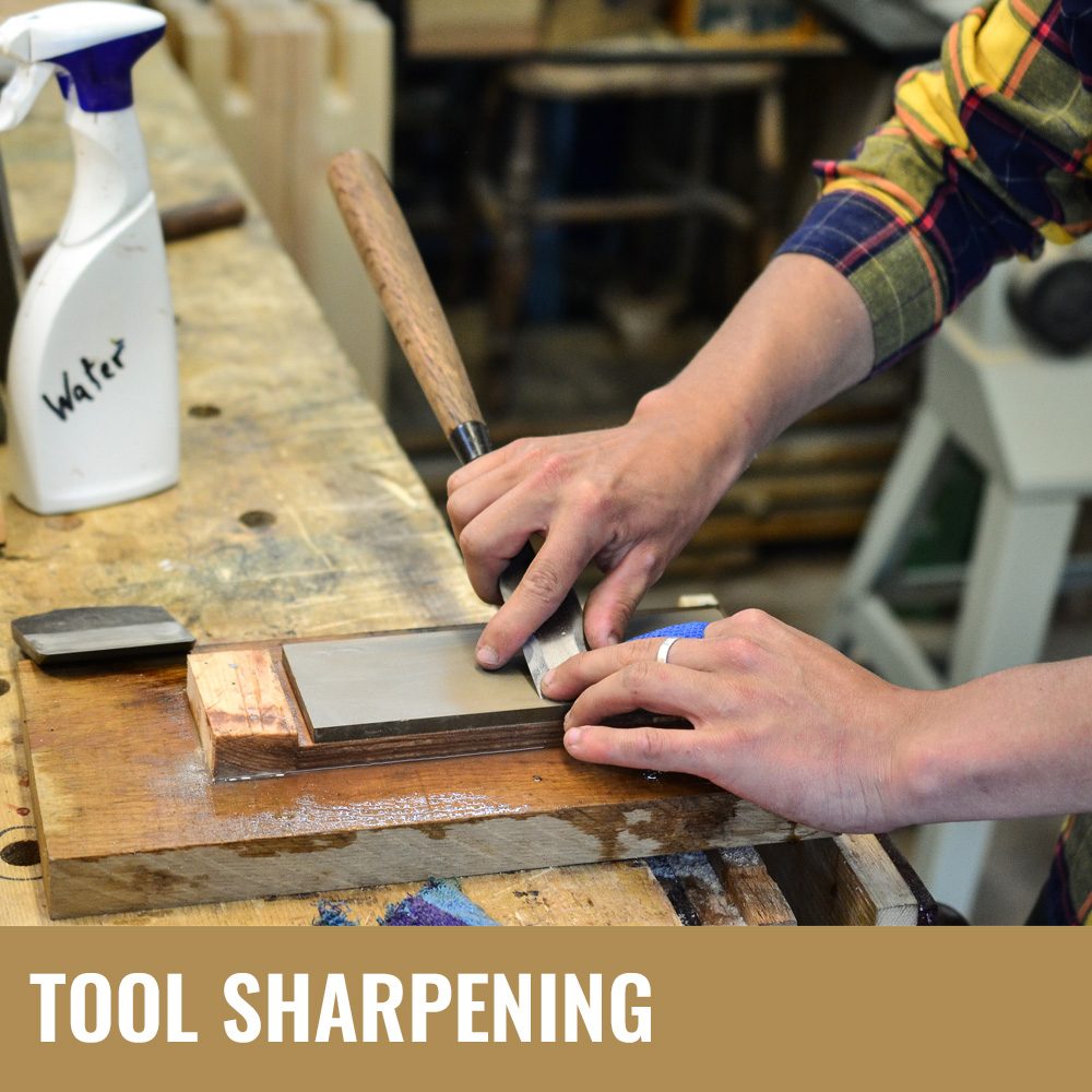 Tool Sharpening Day, photographed by The Makershed