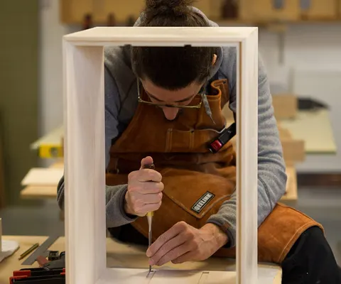 12-week Fine Furniture Making Course, photographed by Watersandacland