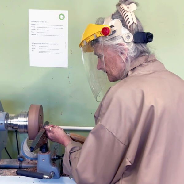 Woodturning Workshop for Beginners, photographed by Love Heartwood WoodTurning School