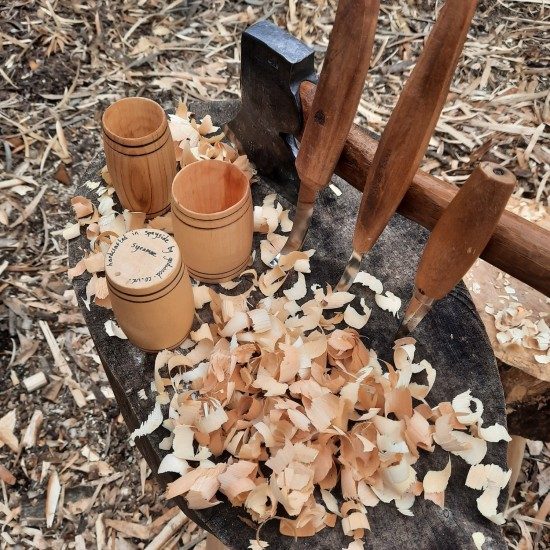 Log to Tumbler (1 day course), photographed by Gedwood