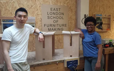 2 day Japanese Bench Making Course, photographed by New School of Furniture Making