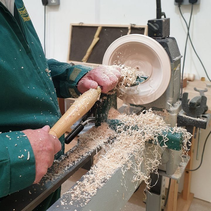 Woodturning Course, photographed by Turners Retreat
