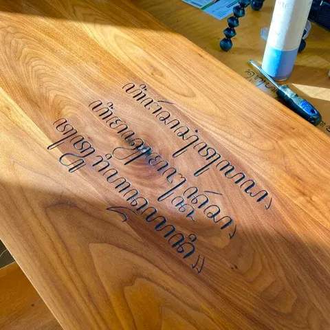 Intensive Lettercarving Course, photographed by Sol Creative Foundry Ltd