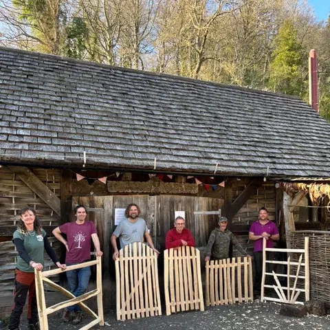 Gate Making, photographed by Greenwood Days