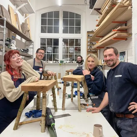 Carpentry Course: Wildwood Bench Crafting, photographed by The Rivershop