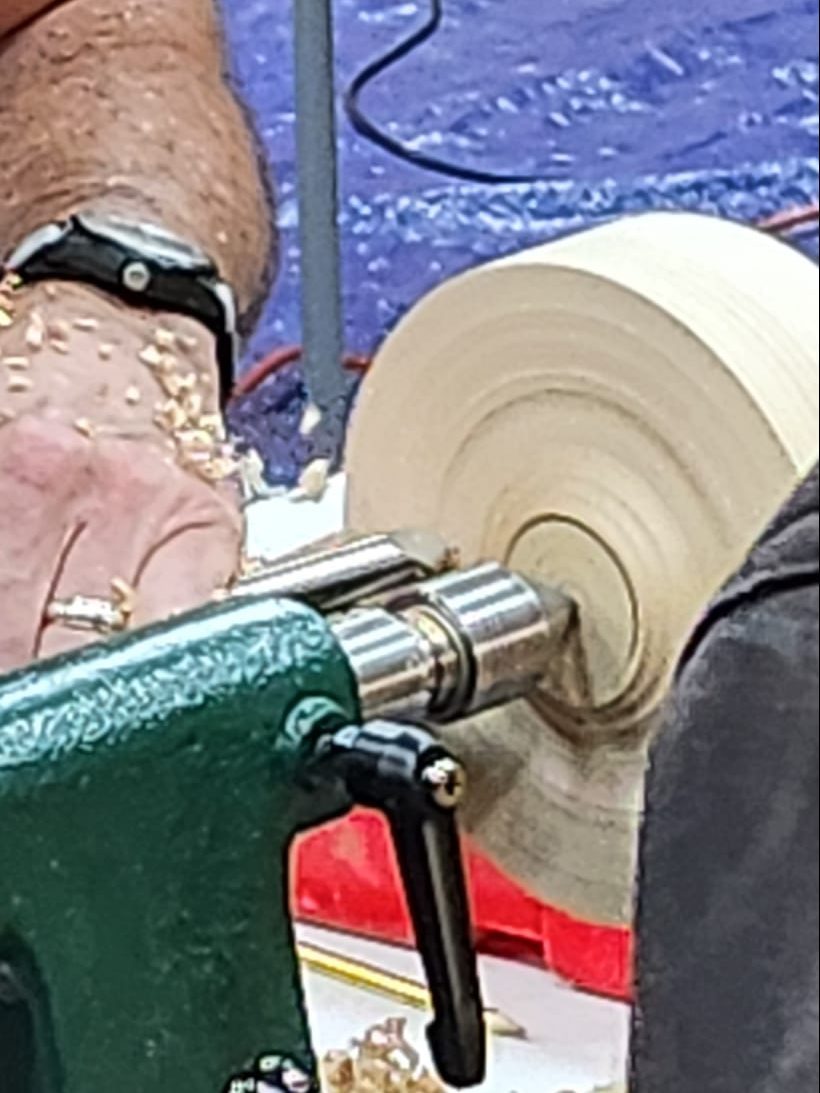 1 Day Woodturning Taster Session, photographed by Stephen Kearvell
