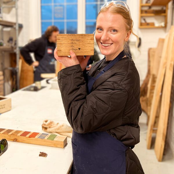 English Hardwood Trinket Box Workshop, photographed by The Rivershop