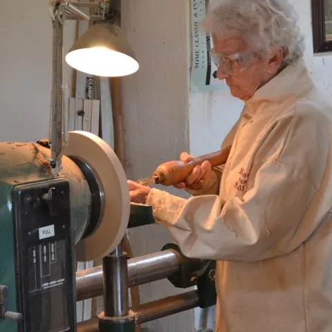 Woodturning Workshop, photographed by Stephen Stokes