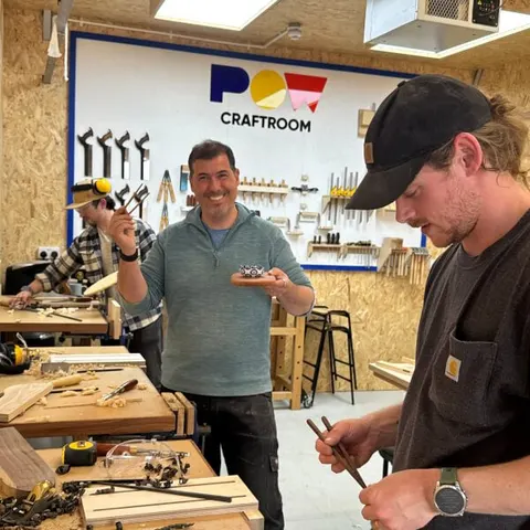 Hand Tool Workshop, Make a Sushi Platter, photographed by POW Workshops