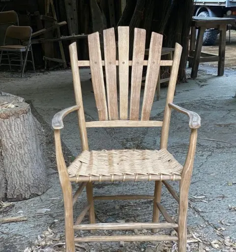 Frame armchair making course, photographed by Underwoodsman