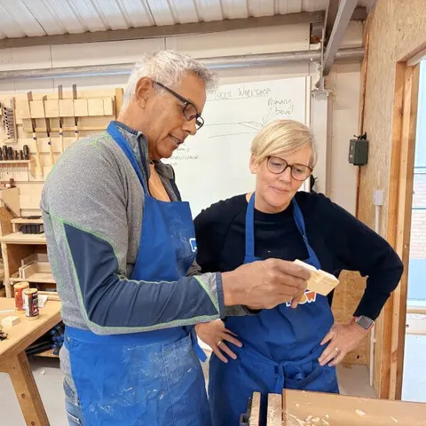 Woodworking Taster: Joinery Evening Class, photographed by POW Workshops