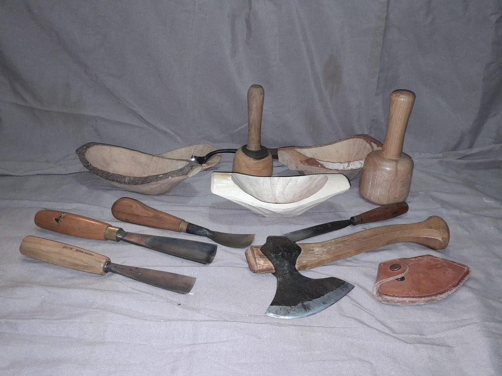 Bowl carving (November 2026), photographed by Woodland Skills Centre