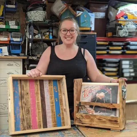 Pallet Upcycling Workshop: Beginner Woodworking Fun, photographed by Black Paw