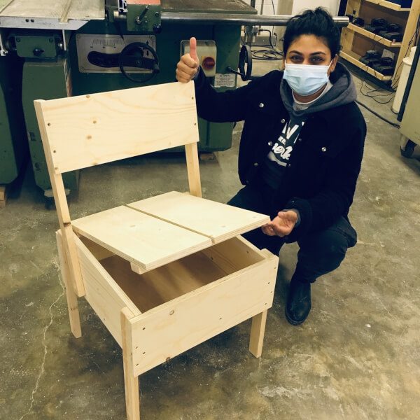 Wood Furniture Design Course, photographed by London Sculpture Workshop