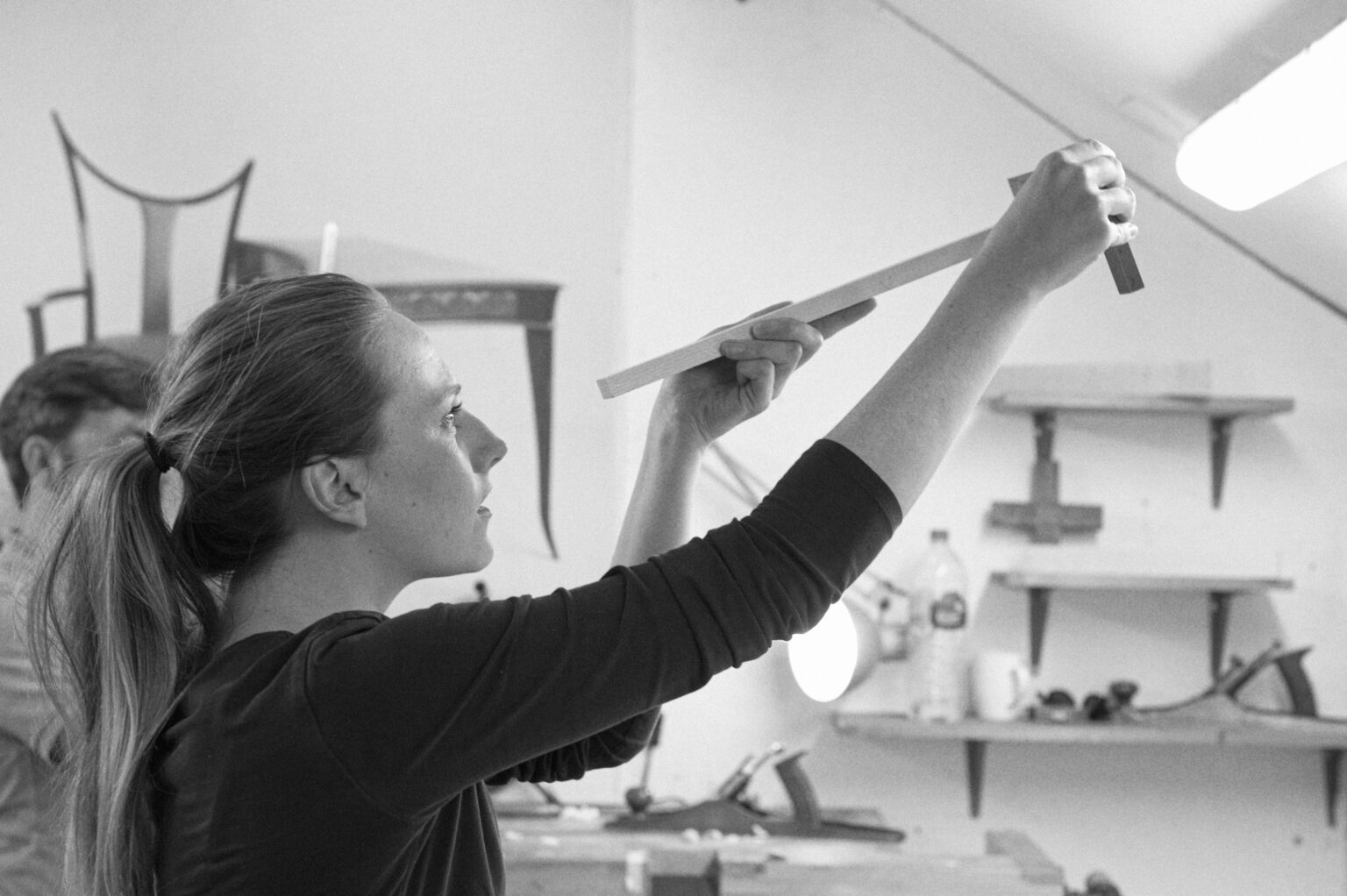 One Week Woodworking Course, photographed by Rowden Atelier
