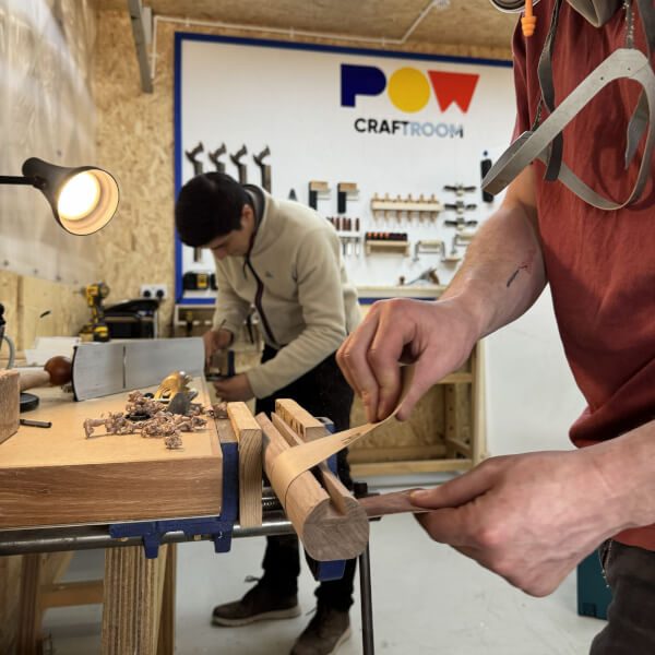 Make a Knife Block: Woodworking Day Course, photographed by POW Workshops