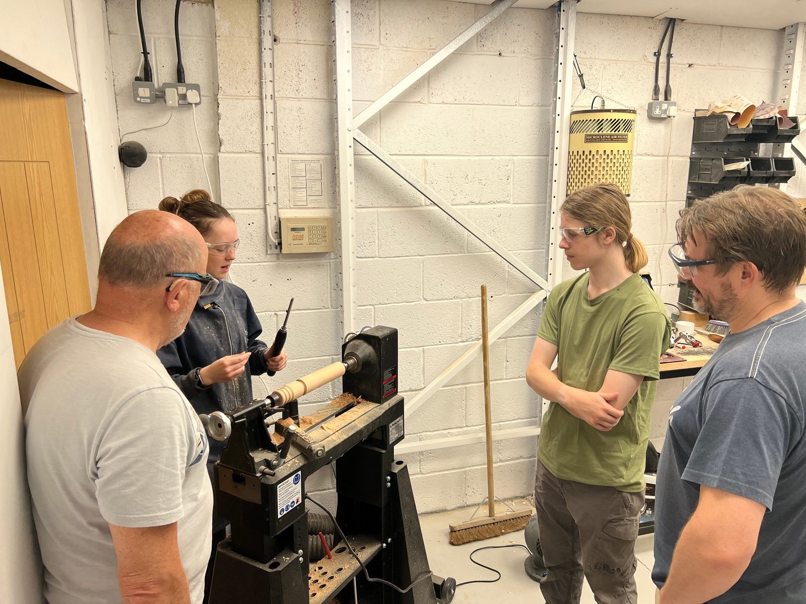 Woodturning Experience Full Day, photographed by Taylors Mirfield