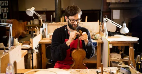 Introduction to Violin Making, photographed by Musical Instrument Crafts