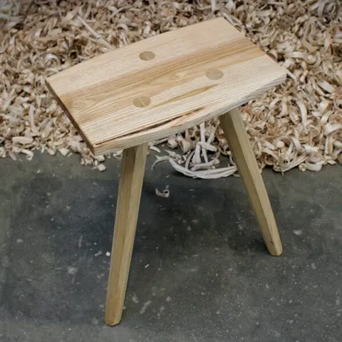 Stool Making Workshop, photographed by The Green Wood Guild