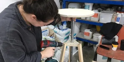 Wood Furniture Design Workshop (Sat & Sun, 31 Oct, 1 Nov 2026), photographed by London Sculpture Workshop