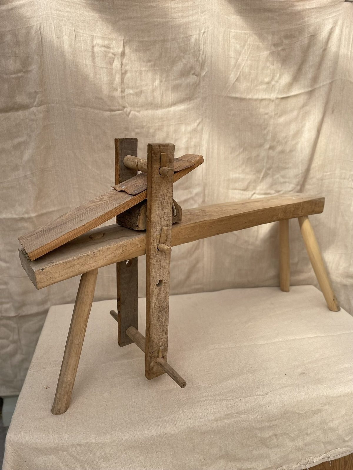 2 Day Shavehorse Making Course, photographed by Edward Carefoot