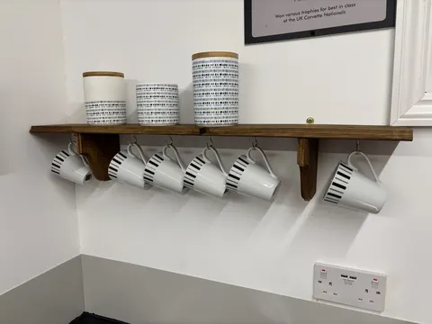 Adults: Build a wall shelf, photographed by Great British Woodshop