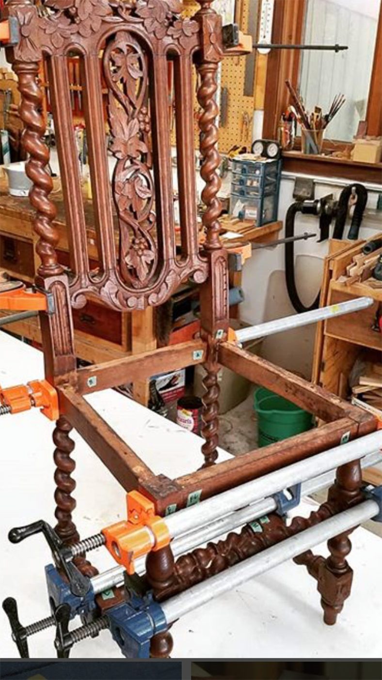 Work by A J Murray Furniture Restorations